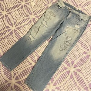 Light Wash Kancan Skinny Leg Jeans